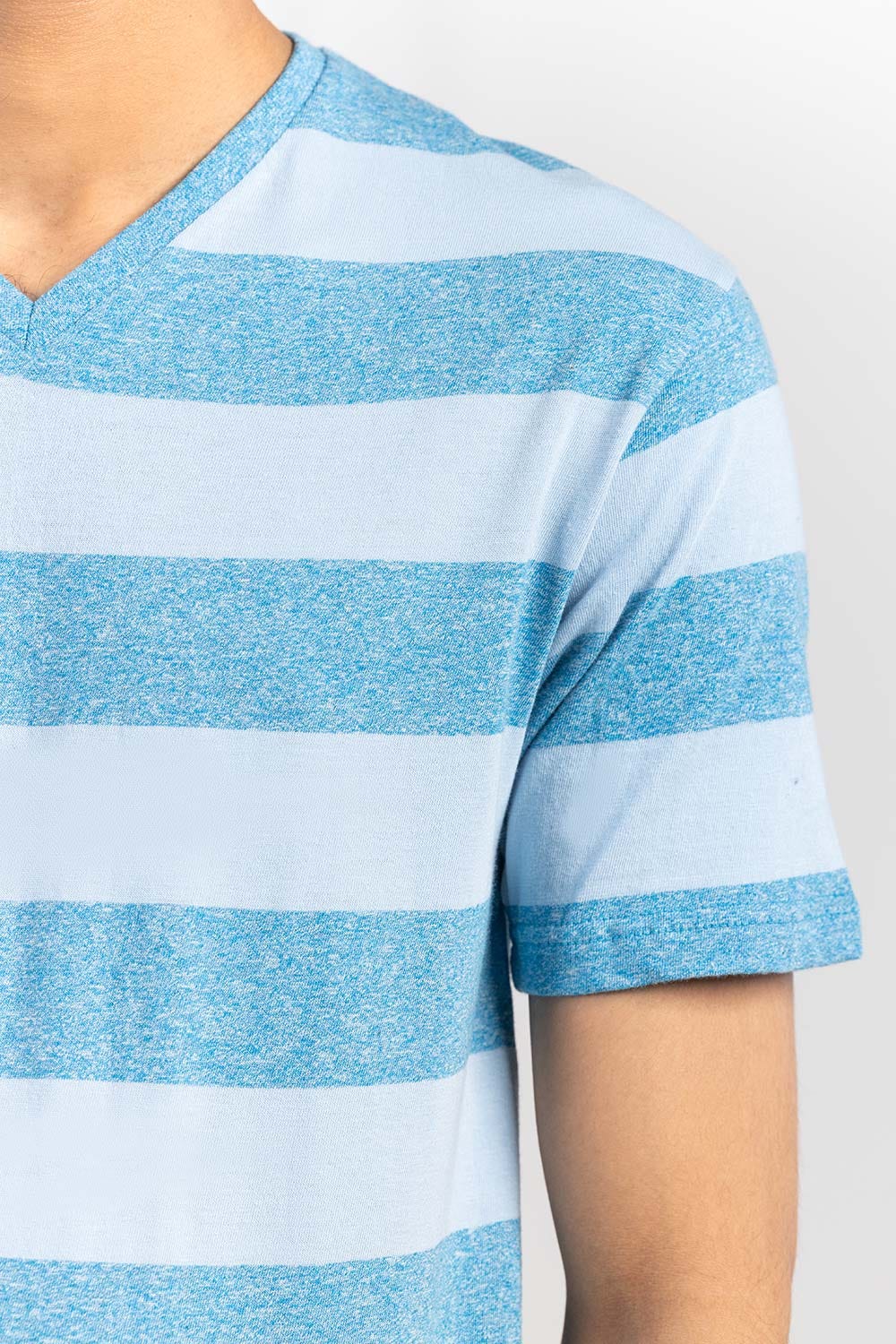 Teal Blue Fashion T-shirt YD-TEE-D25