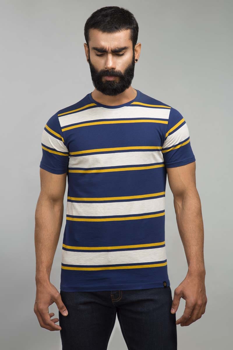 Navy Fashion Tee YD-URB-Tee-D01-01