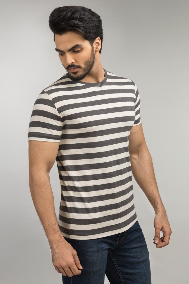 Charcoal Fashion Tee YD-URB-TEE-D04-02