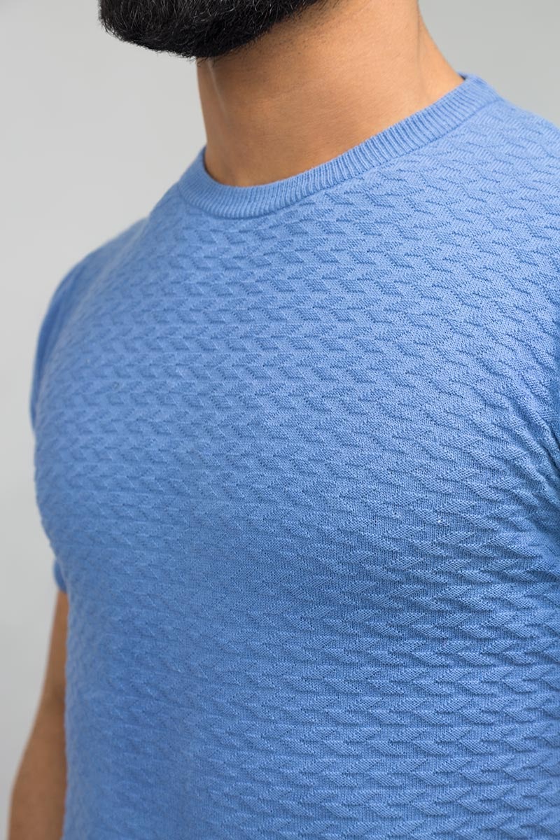 Blue Fashion Tee YD-URB-Tee-D05-01