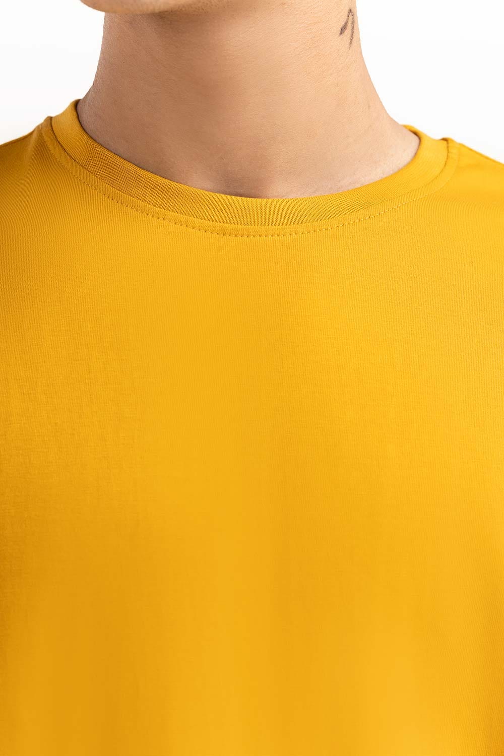 Yellow Basic T-Shirt 224-113-004