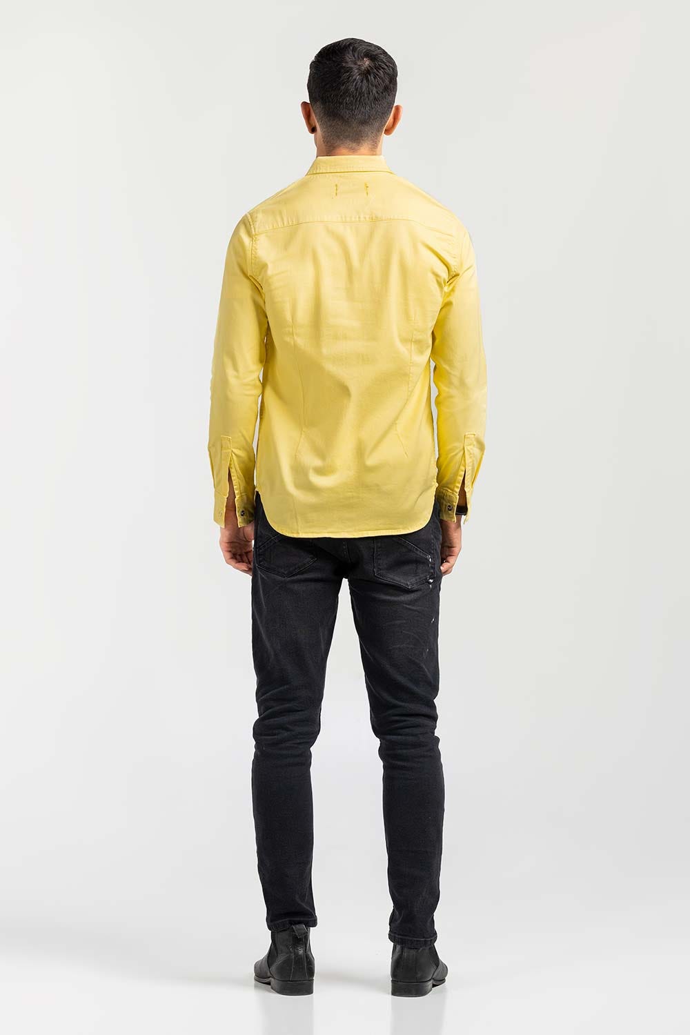 Yellow Casual Shirt M-GD-S-003 CS