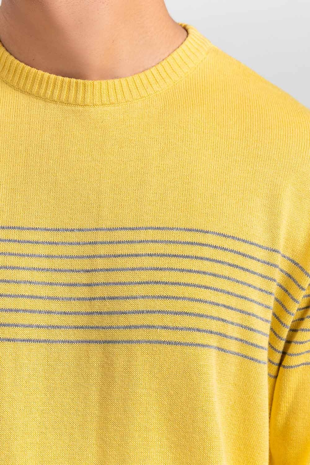 Yellow Fashion Sweater FS-SWT-FD-363-01