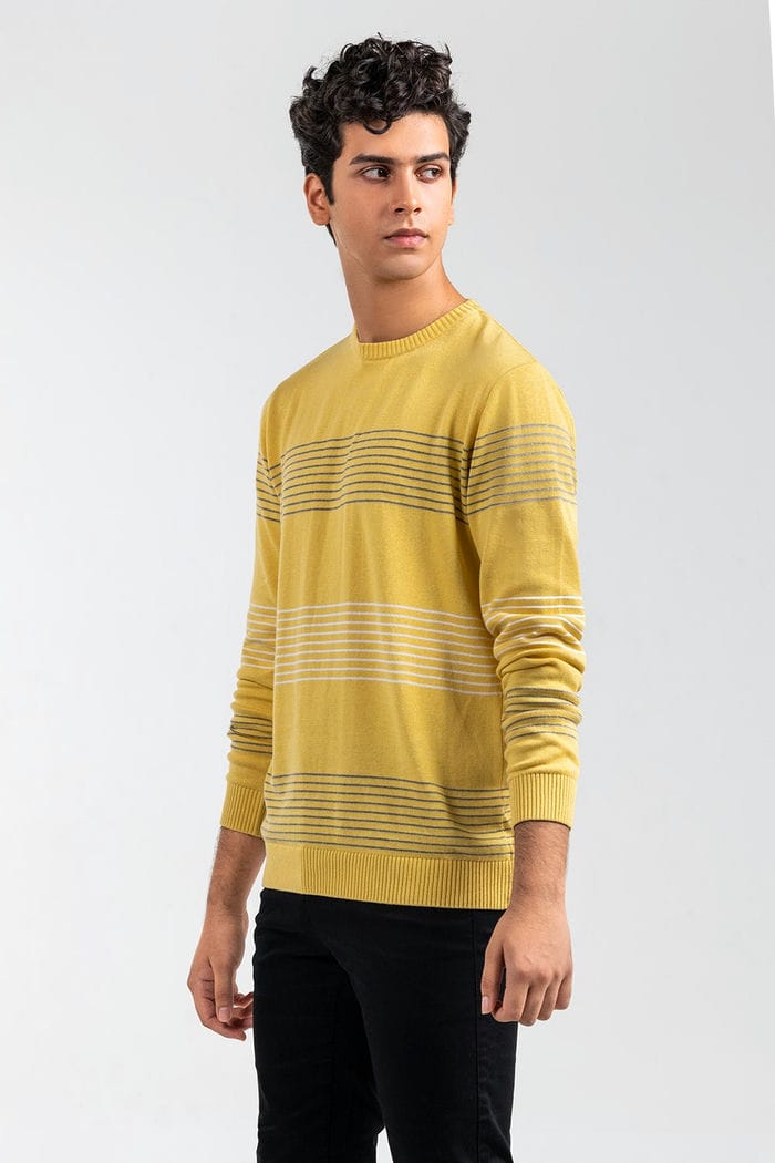 Yellow Fashion Sweater FS-SWT-FD-363-01