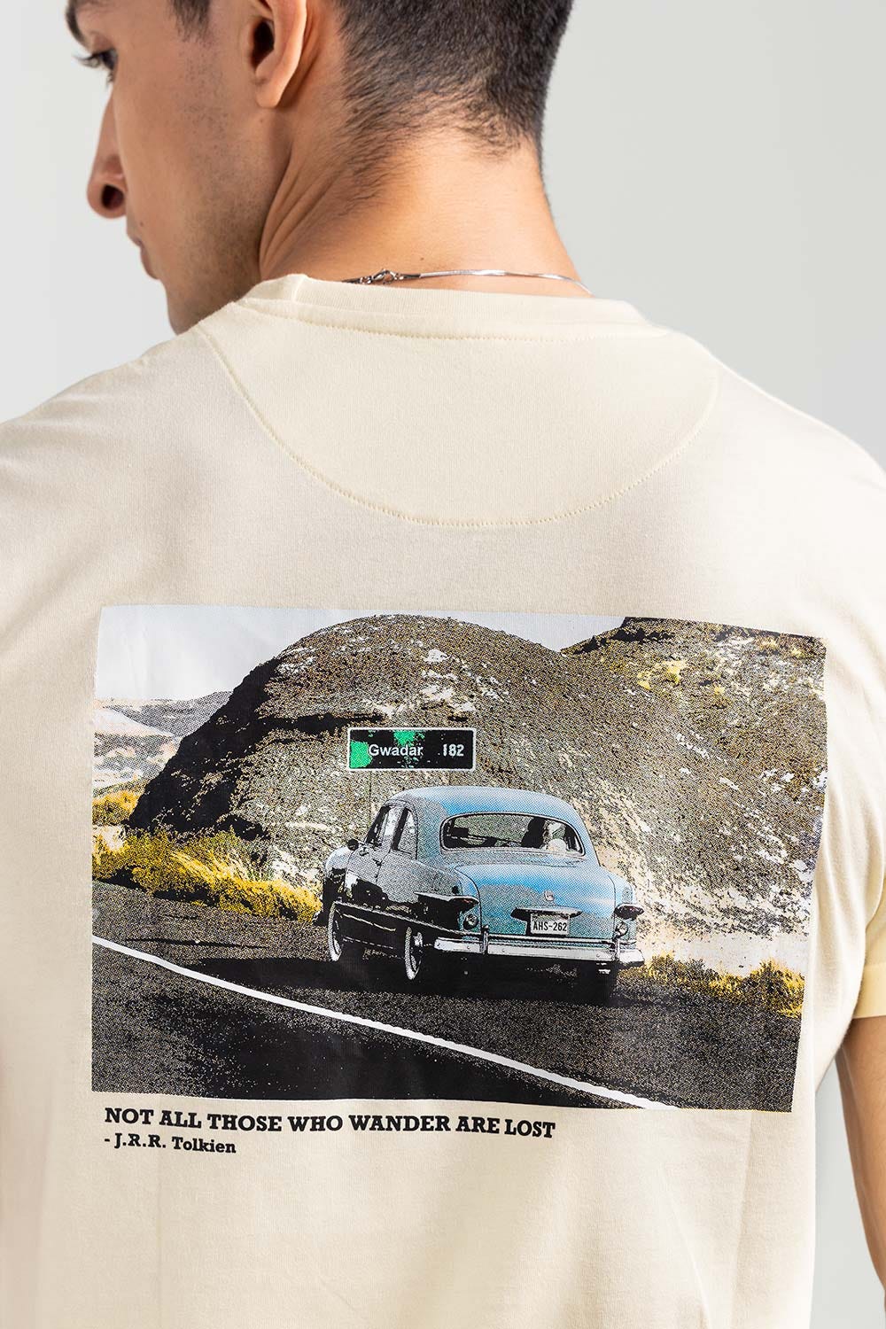 Yellow Fashion T-shirt JGP-URB-D265-02