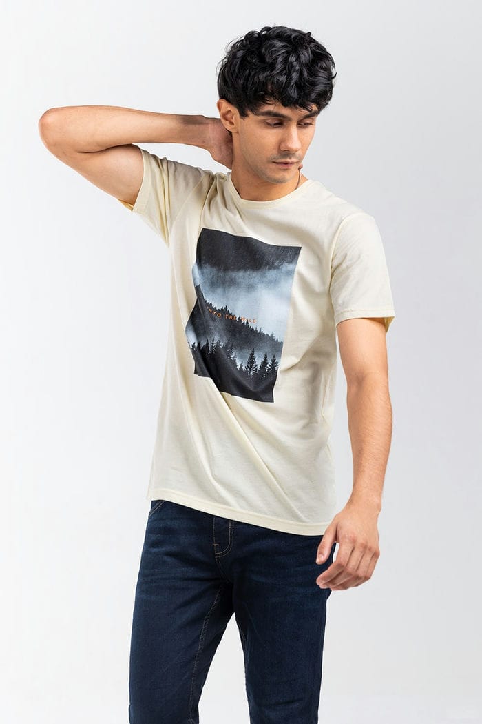 Yellow Graphic Tee JGP-URB-D252-02