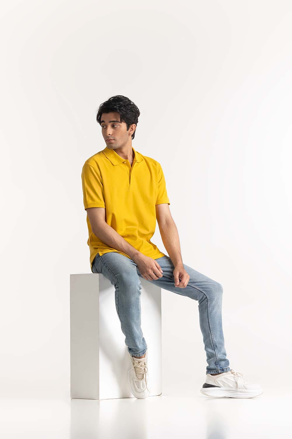 Yellow Signature Polo PS-SIGPK24-016