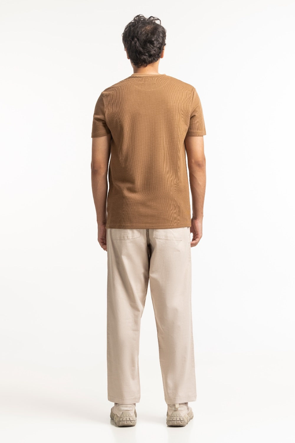 Zigzag Textured Tee TS-CNSJ24-204