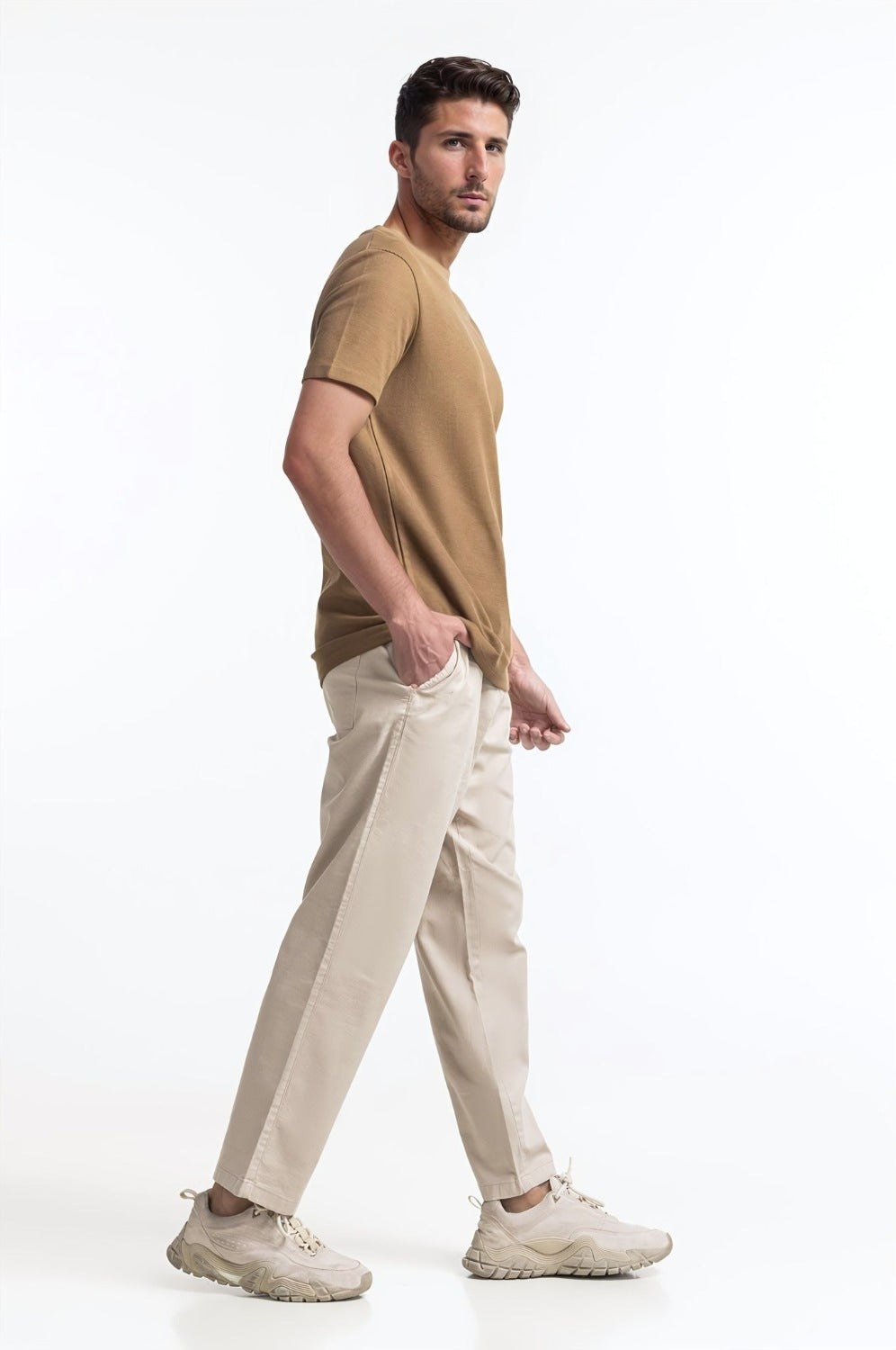 Zigzag Textured Tee TS-CNSJ24-204