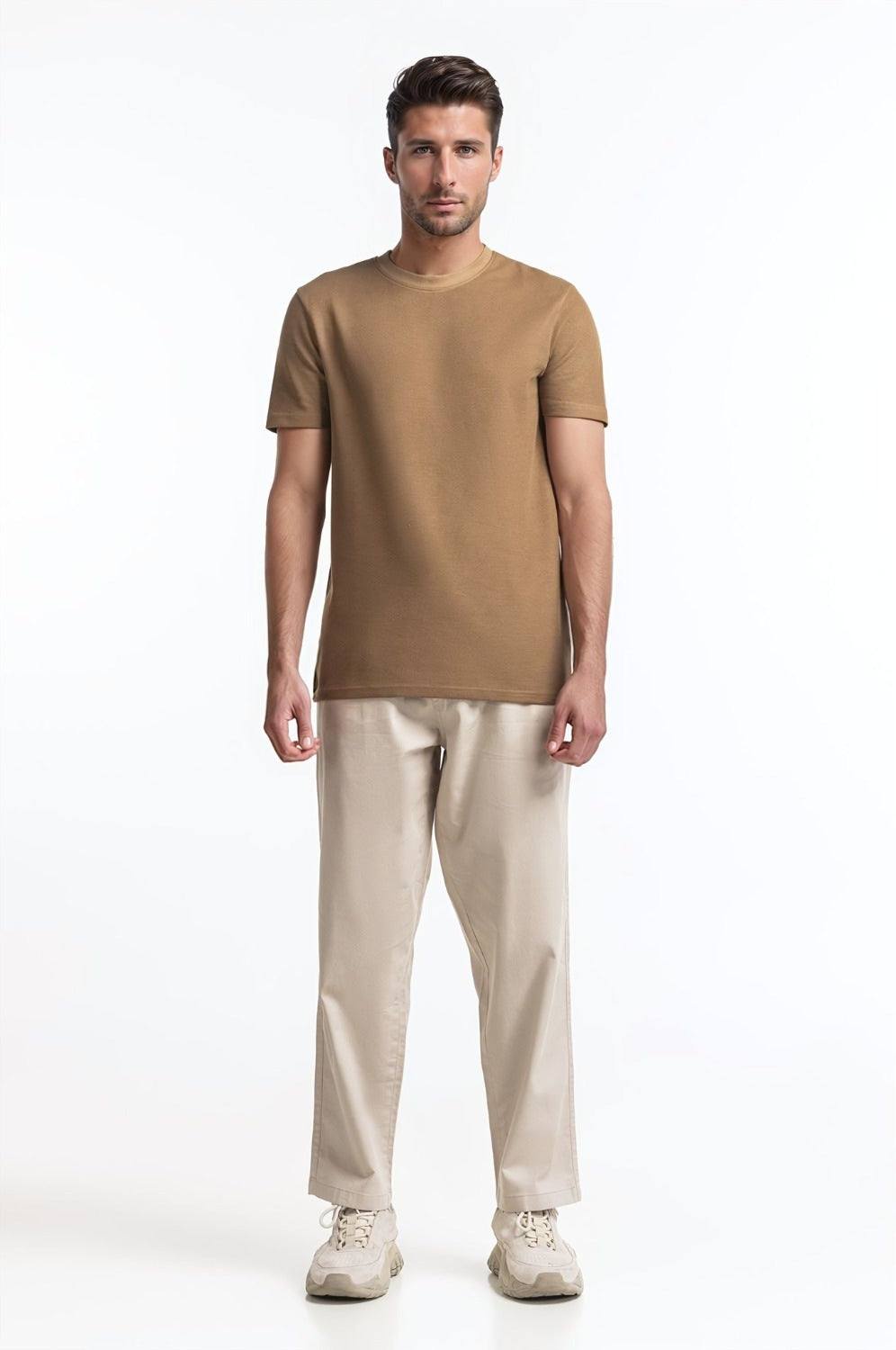 Zigzag Textured Tee TS-CNSJ24-204