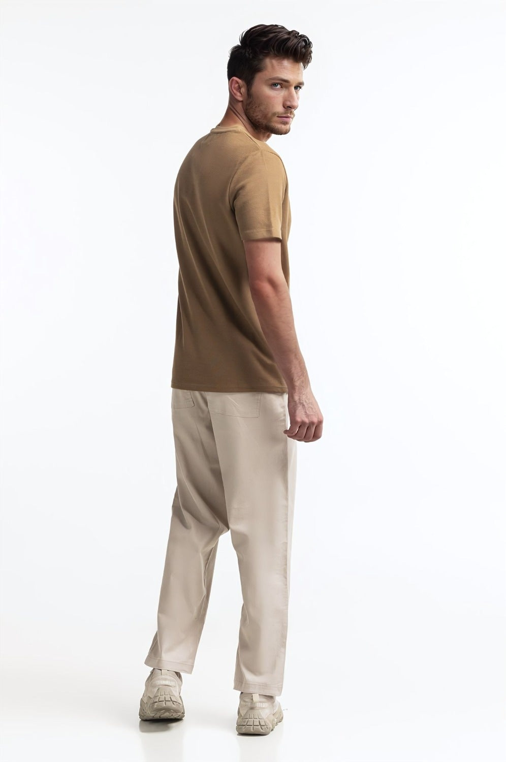 Zigzag Textured Tee TS-CNSJ24-204