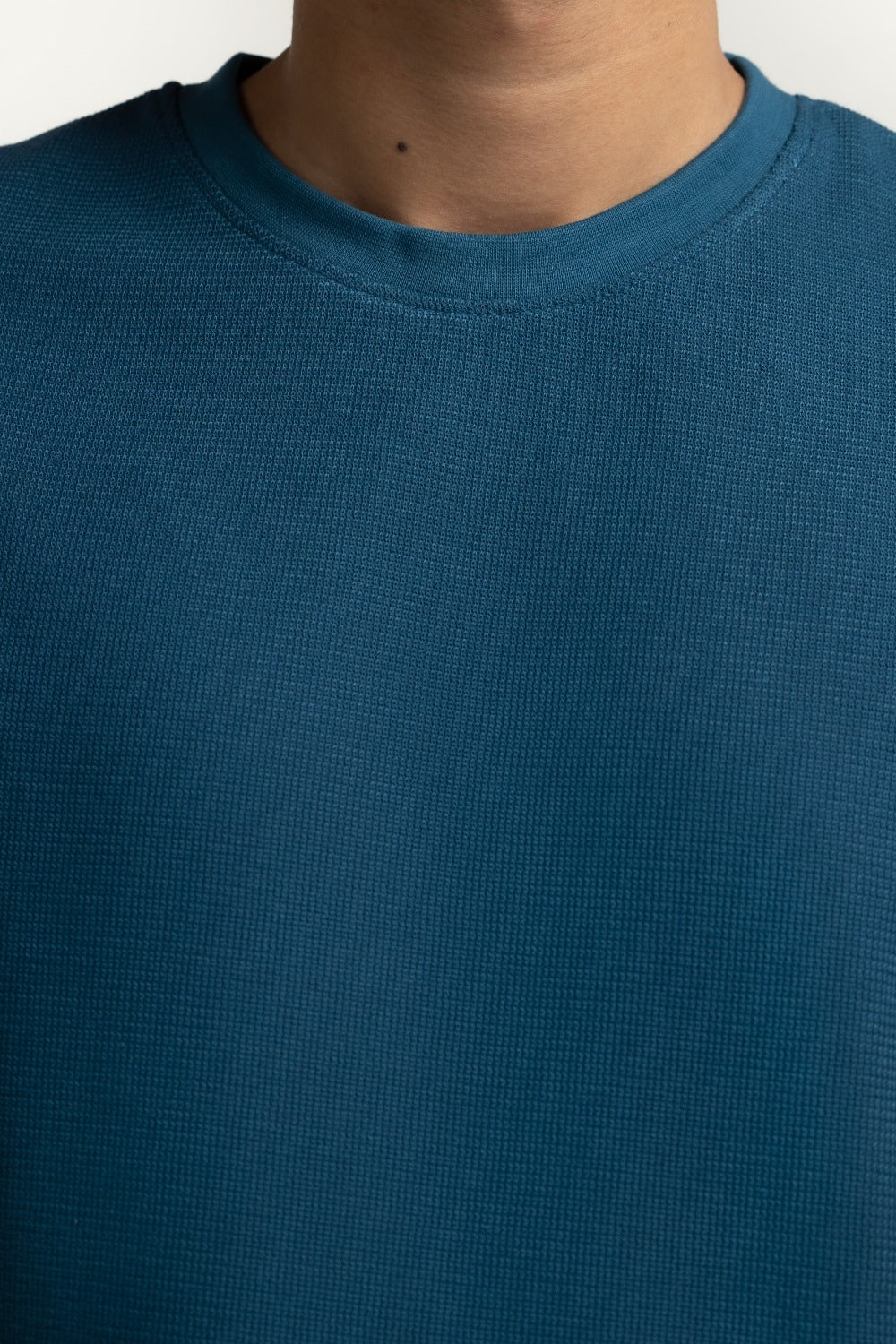 Zigzag Textured Tee TS-CNSJ24-205
