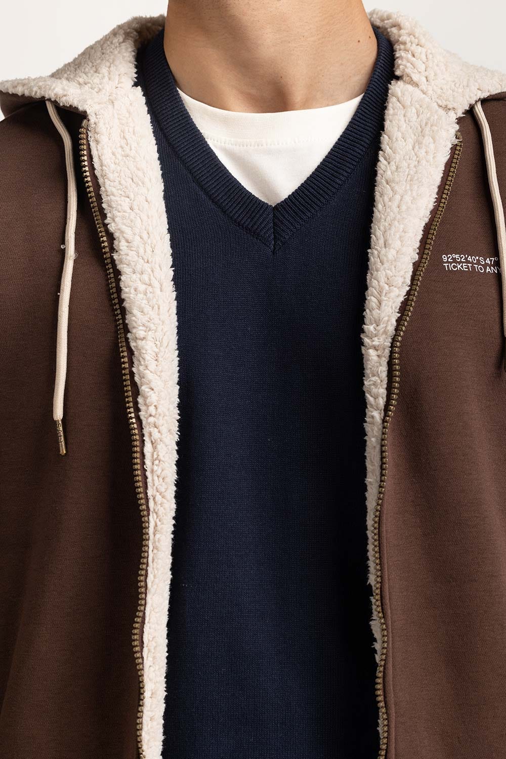 Zip-Up Hoodie MN-HDZ-WS24-254